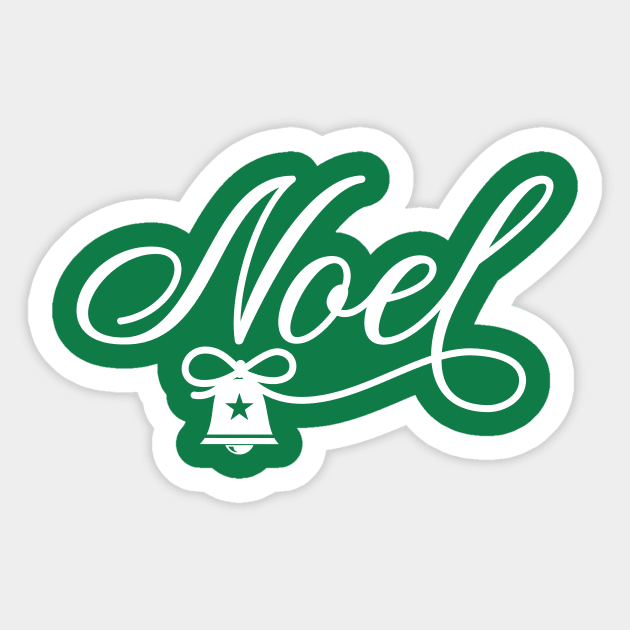 Noel Sticker by Ombre Dreams